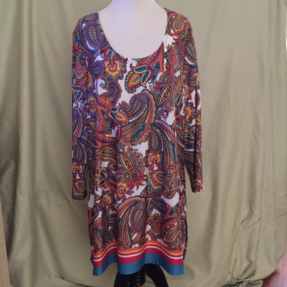 Border print tunic - Picture 2 of 8